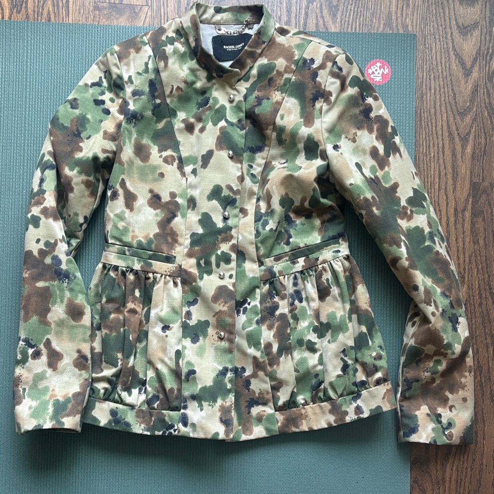 Rachel Comey Camouflage peplum Jacket